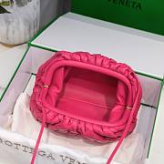 Bottega Veneta Pouch Mini Pink Leather Clutch - 6