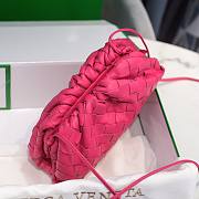 Bottega Veneta Pouch Mini Pink Leather Clutch - 3