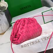 Bottega Veneta Pouch Mini Pink Leather Clutch - 4