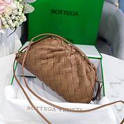 Bottega Veneta Pouch Mini Brown Leather Clutch - 6