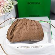 Bottega Veneta Pouch Mini Brown Leather Clutch - 3