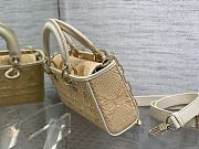 Dior D-Joy Small Lady Raffia Bag - 5