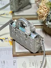 Dior D-Joy Small Lady Silver Bag - 2