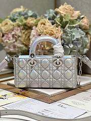 Dior D-Joy Small Lady Silver Bag - 5