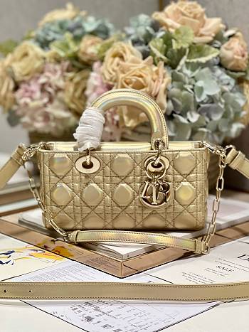 Dior D-Joy Small Lady golden Bag