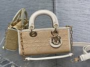 Dior D-Joy Small Lady Raffia Bag - 1