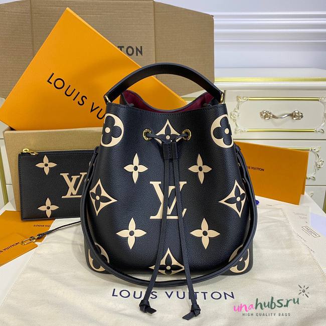 Louis Vuitton Neonoe MM Monogram Black M45497 Bag - 1