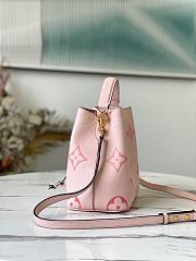 Louis Vuitton Neonoe MM Monogram Pink Bag - 4