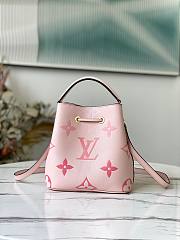 Louis Vuitton Neonoe MM Monogram Pink Bag - 3