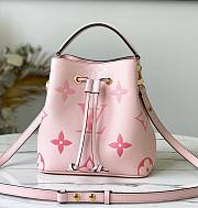 Louis Vuitton Neonoe MM Monogram Pink Bag - 1