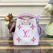 Louis Vuitton Neonoe Pink Monogram M22985 Bag - 4