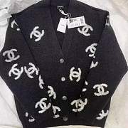 Chanel black cardigan - 3