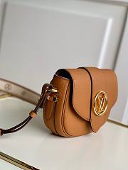 Louis Vuitton Small Pont 9 Soft Brown M58967 Bag - 4