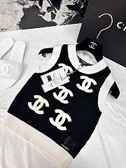 Chanel knitted black tank - 1