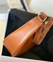 Celine Ava Triomphe brown calfskin bag - 2