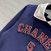 Chanel blue hoodie  - 3