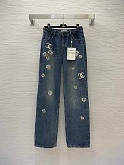 Chanel denim pants - 6