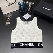 Chanel croptop ( white/ black) 03 - 6