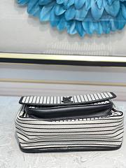 YSL Niki medium striped should bag - 4