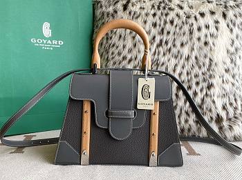 Goyard Saïgon PM Gray Leather Bag