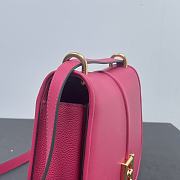 Fendi C'mon Pink Leather Bag - 6