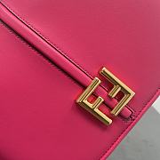 Fendi C'mon Pink Leather Bag - 2