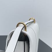 Fendi C'mon White Leather Bag - 6