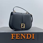 Fendi C'mon Black Leather Bag - 6