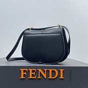 Fendi C'mon Black Leather Bag - 5