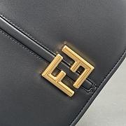 Fendi C'mon Black Leather Bag - 2