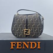 Fendi C'mon Monogram Leather Bag - 1