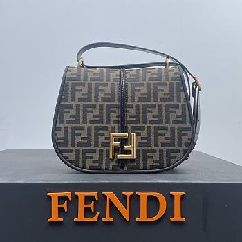 Fendi C'mon Monogram Leather Bag