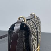 Fendi C'mon Monogram Leather Bag - 6