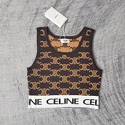 Celine brown croptop  - 1