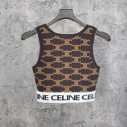 Celine brown croptop  - 5