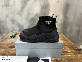 Prada knit sock sneaker 