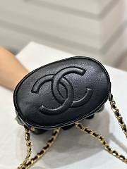 Chanel AS3947 black calfskin backpack - 2