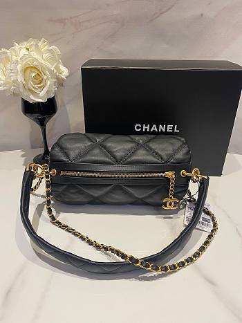 Chanel Small Bowling Bag in Calfskin AS3427 Bag
