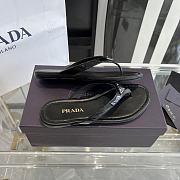 Prada thong black sandals  - 4