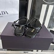 Prada thong black slingback sandals  - 6