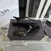 Prada thong black slingback sandals  - 2