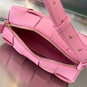 Bottega Veneta Small Pink Brick Cassette Bag - 4