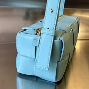 Bottega Veneta Small Blue Brick Cassette Bag - 3