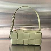 Bottega Veneta Small Light Green Brick Cassette Bag - 1