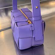 Bottega Veneta Small Purple Brick Cassette Bag - 4