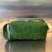 Bottega Veneta Small Green Brick Cassette Bag - 6