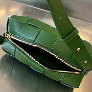 Bottega Veneta Small Green Brick Cassette Bag - 5