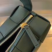 Bottega Veneta Small Dark Green Brick Cassette Bag - 2