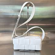 Bottega Veneta Small White Brick Cassette Bag - 1