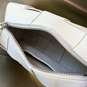 Bottega Veneta Small White Brick Cassette Bag - 5